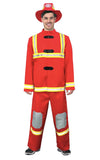 MENS FIREMAN COSTUME
